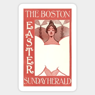 The Boston Easter Sunday Herald (1890–1900) Sticker